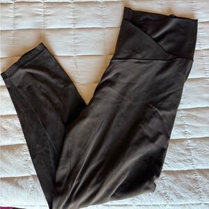 Aerie Brown Crossover Leggings XL